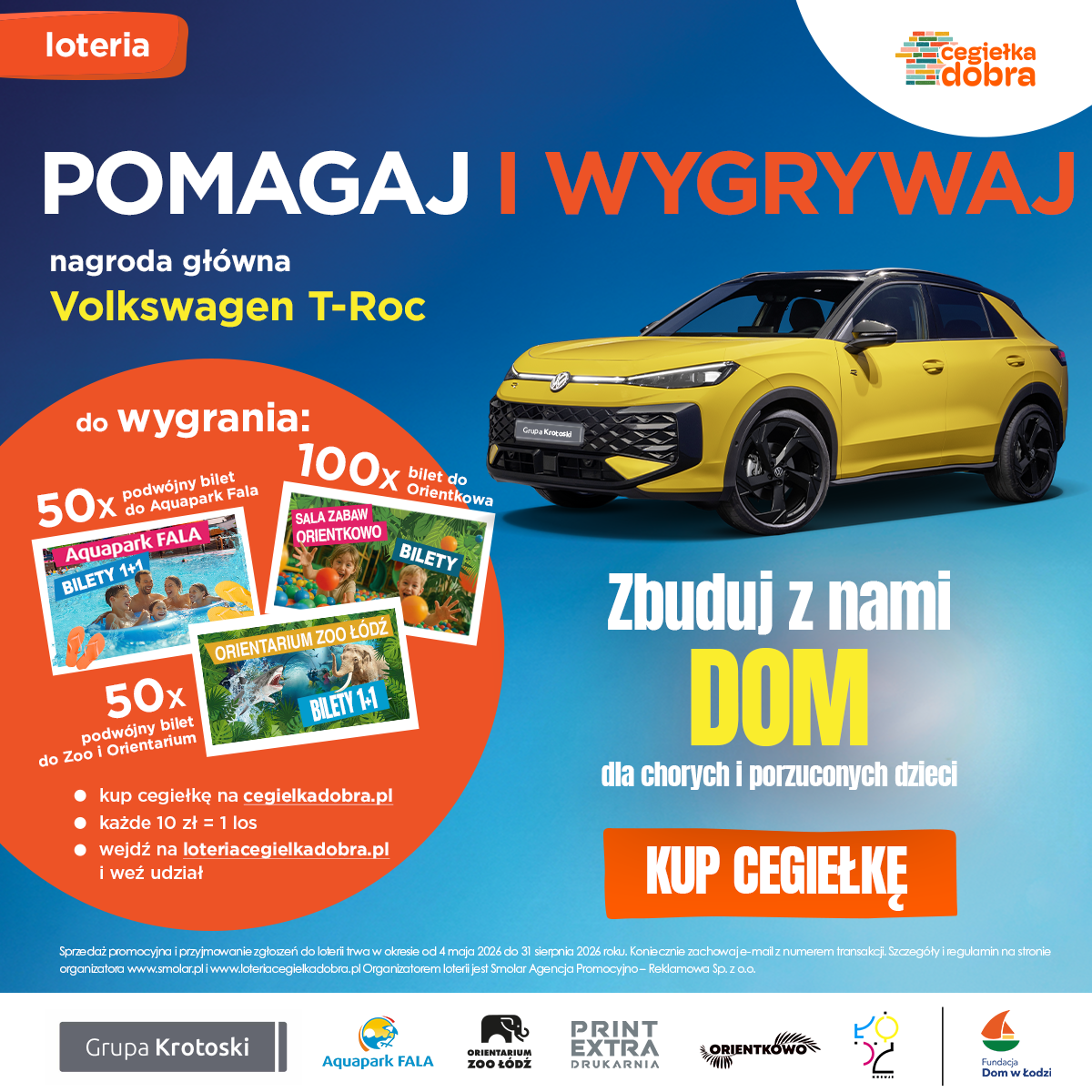 Wystartowała loteria ,,Pomagaj i wygrywaj”!